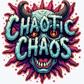 Chaotic Chaos Logo - Tangra AI Image Generator
