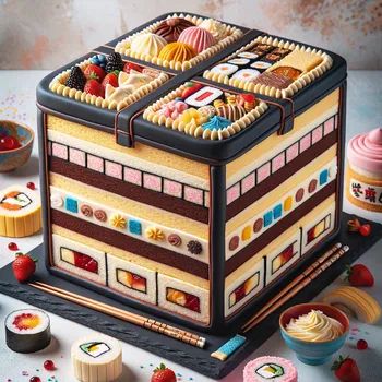 DIY Bento Cake Creation - Tangra AI Image Generator