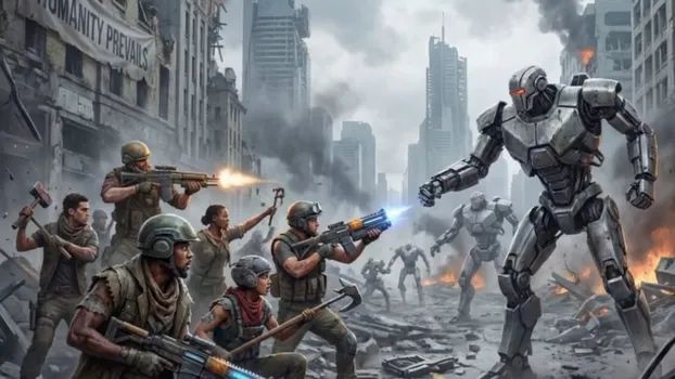 Mechanoid Invasion: Human Counterstrike - Tangra AI Video Generator