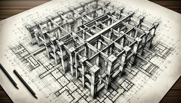 Technical Sketch - Tangra AI Image Generator