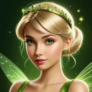 Tinker Bell Reimagined - Tangra AI Image Generator