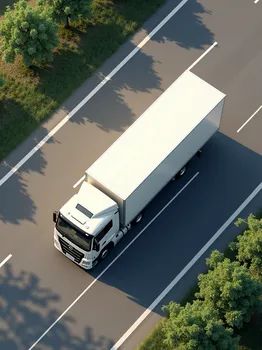Truck Box Aerial View - Tangra AI Image Generator
